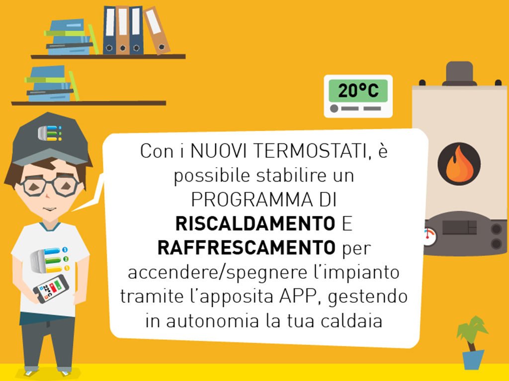 grafica termostato smart
