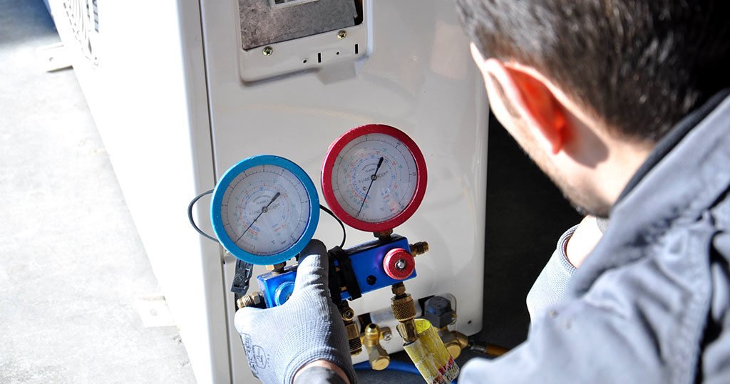 controllo gas climatizzatore