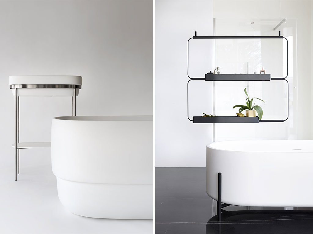 lavabo consolle e vasca