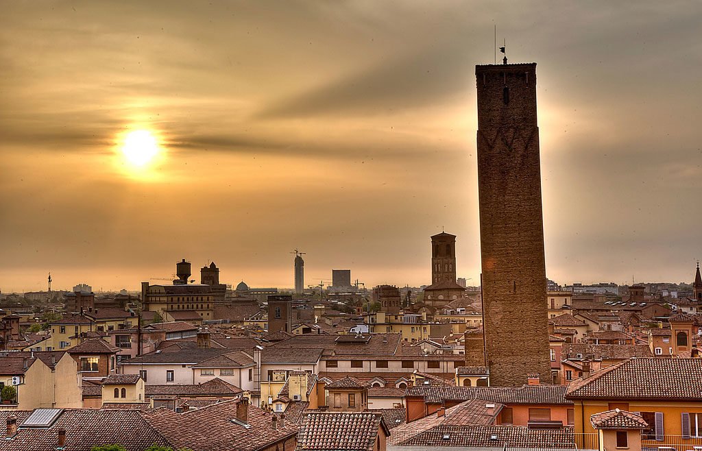 vista panorama bologna