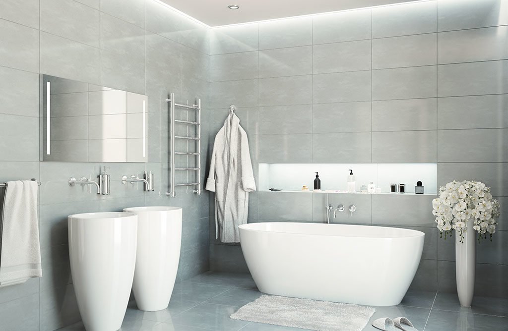 bagno piante e fiori