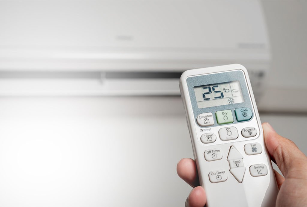 telecomando pompa di calore