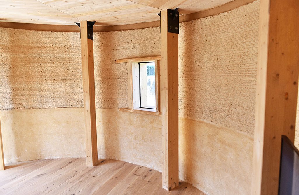 interno casa legno 3d