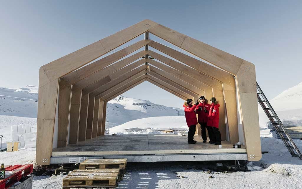 casa modulare impatto zero groenlandia