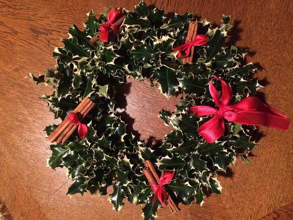 ghirlanda natale diy