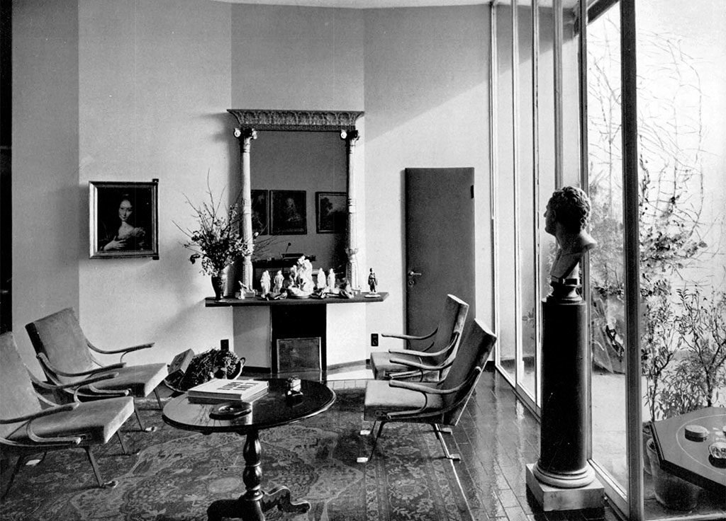 interno appartamento ignazio gardella milano