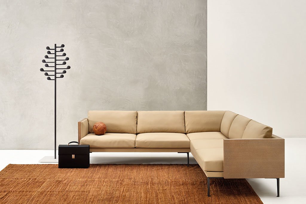 divano angolare beige