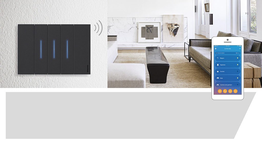 interruttore wireless smartphone