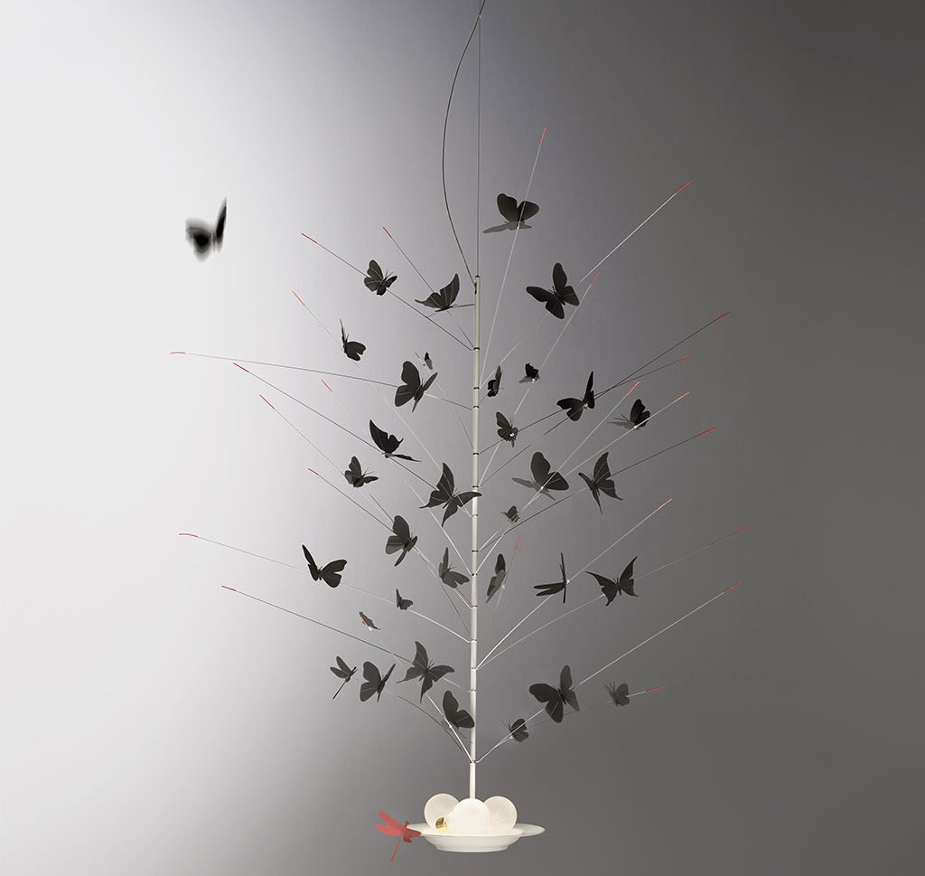 lampada sospensione farfalle