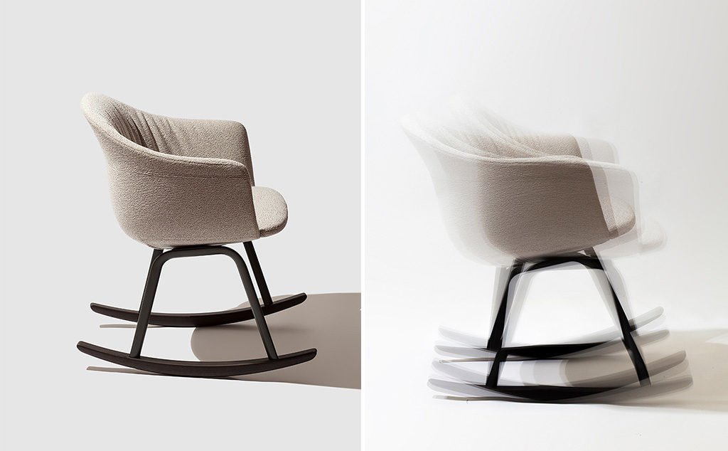poltroncina dondolo design