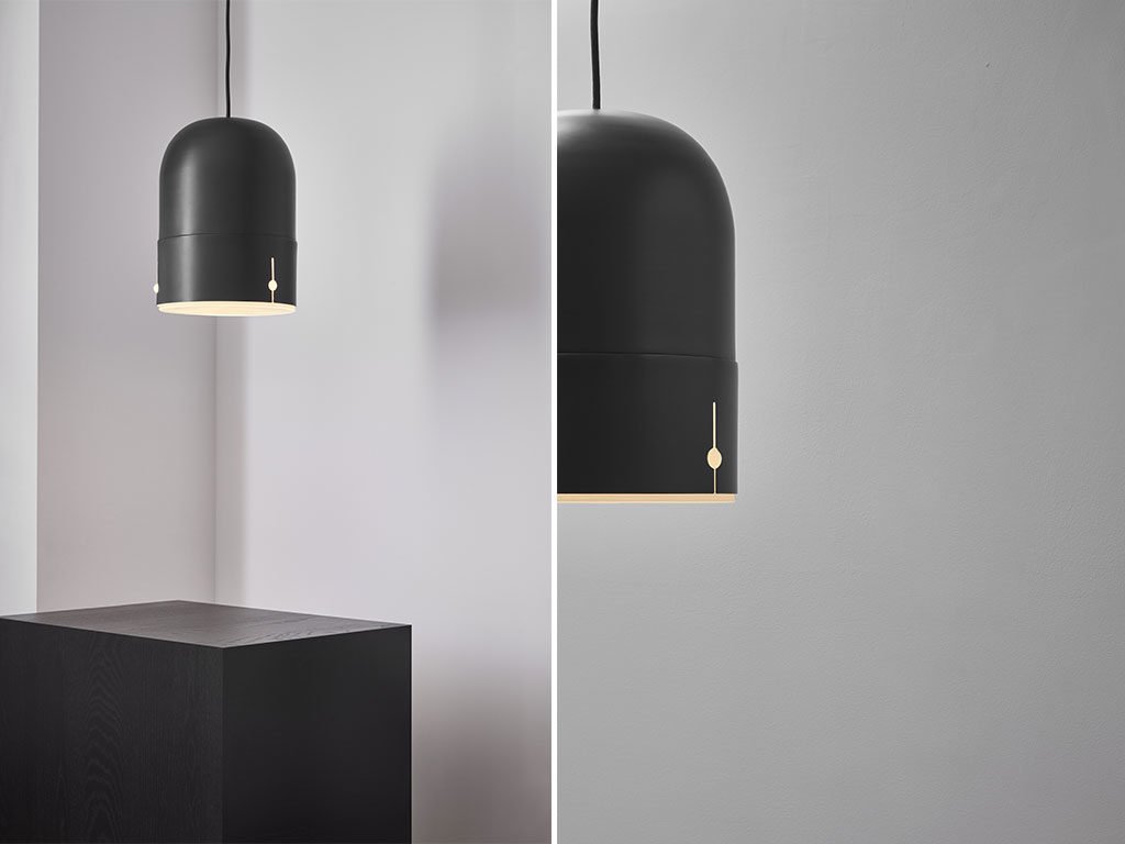 lampada sospensione nera