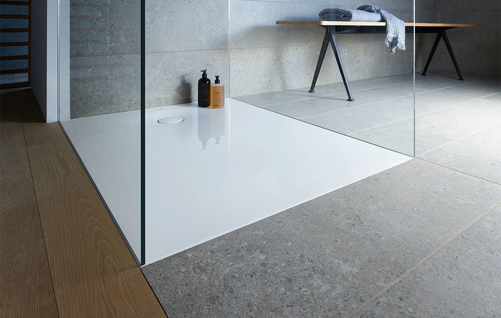piatto doccia filo pavimento design