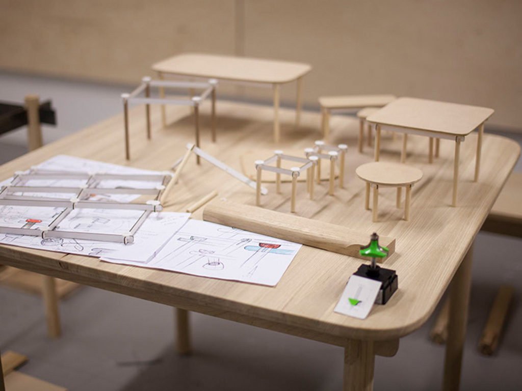 progettazione tavoli legno fasi
