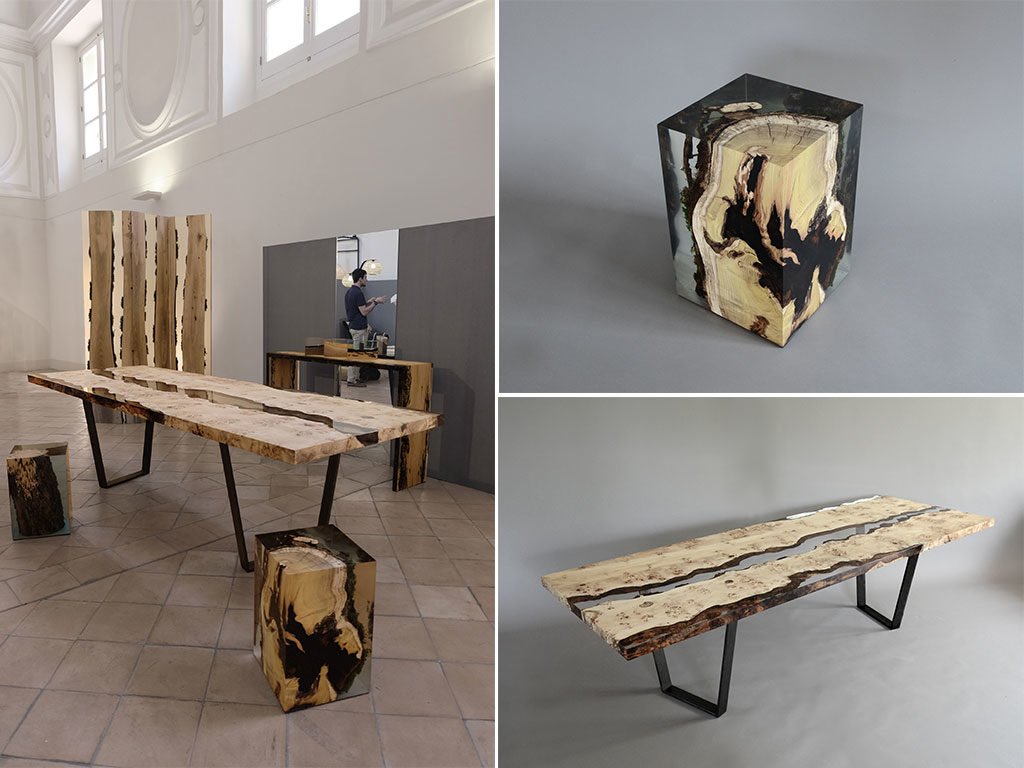 tavolo panca sgabello design