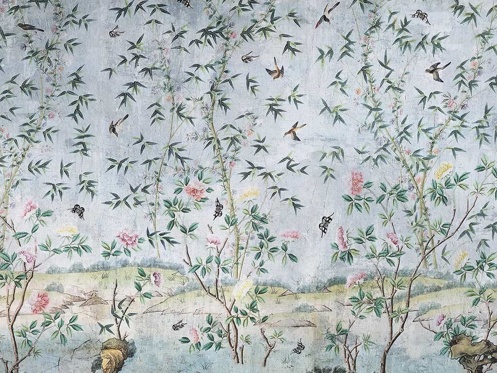 carta parati giardino segreto
