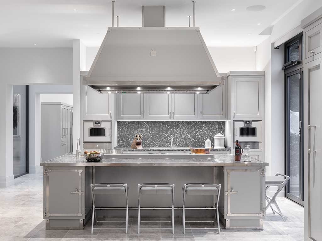 cucina grigio lusso