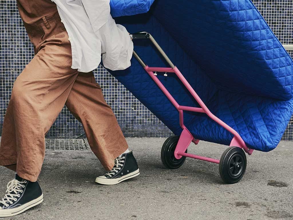 carrello trasloco divano