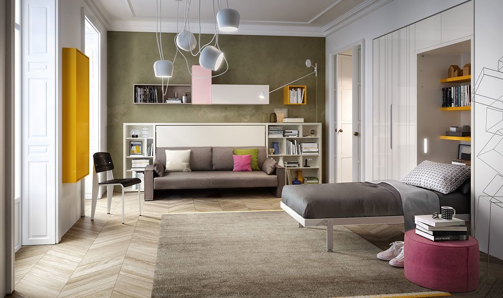 mobile armadio letto