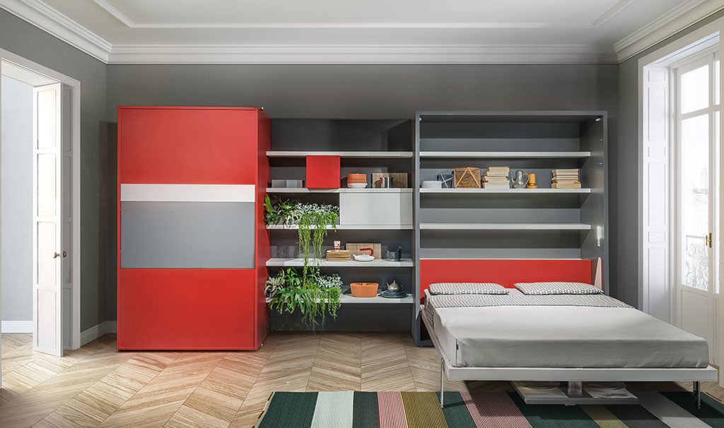 mobile letto integrato