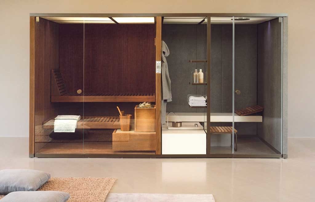 sauna indoor