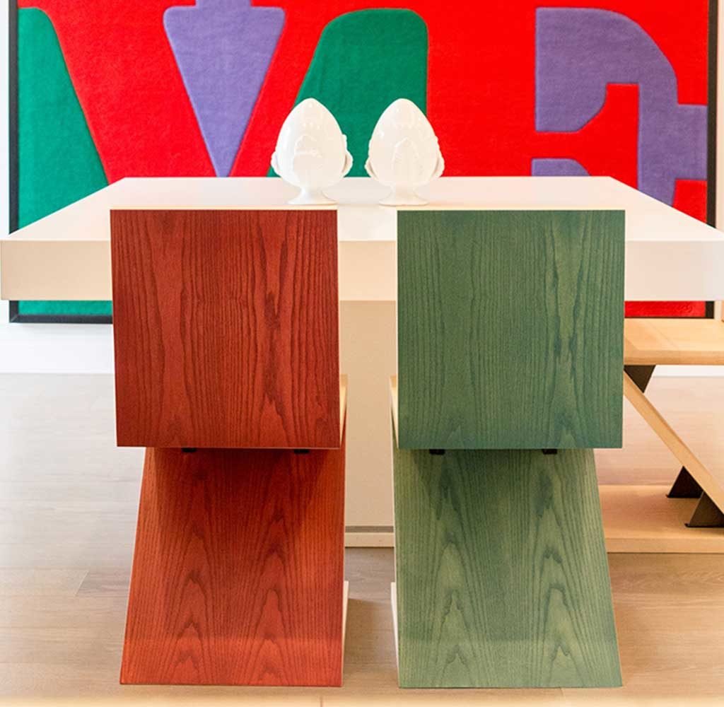 sedie legno salvaspazio