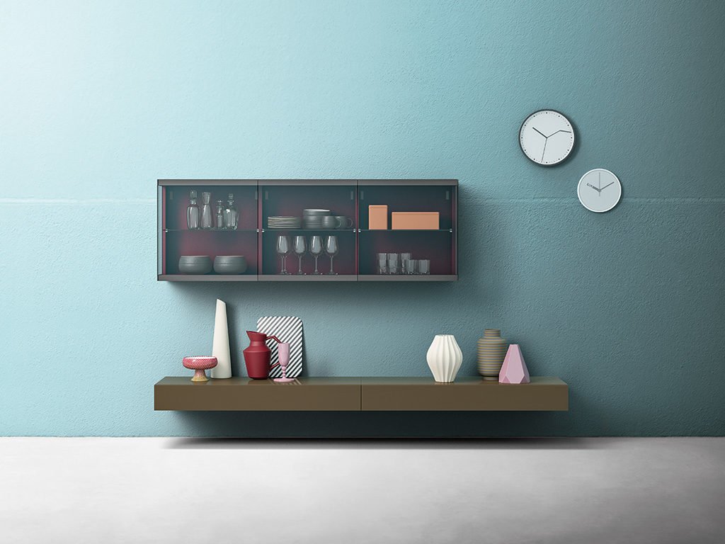 sistema componibile living