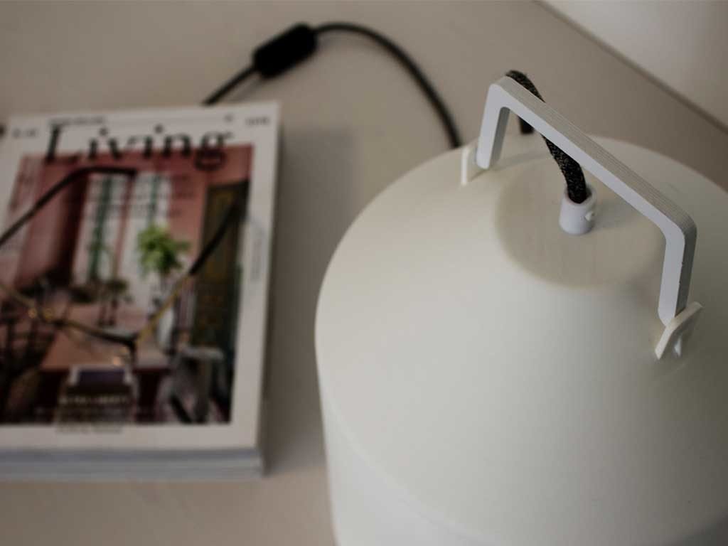 particolare lampada boero