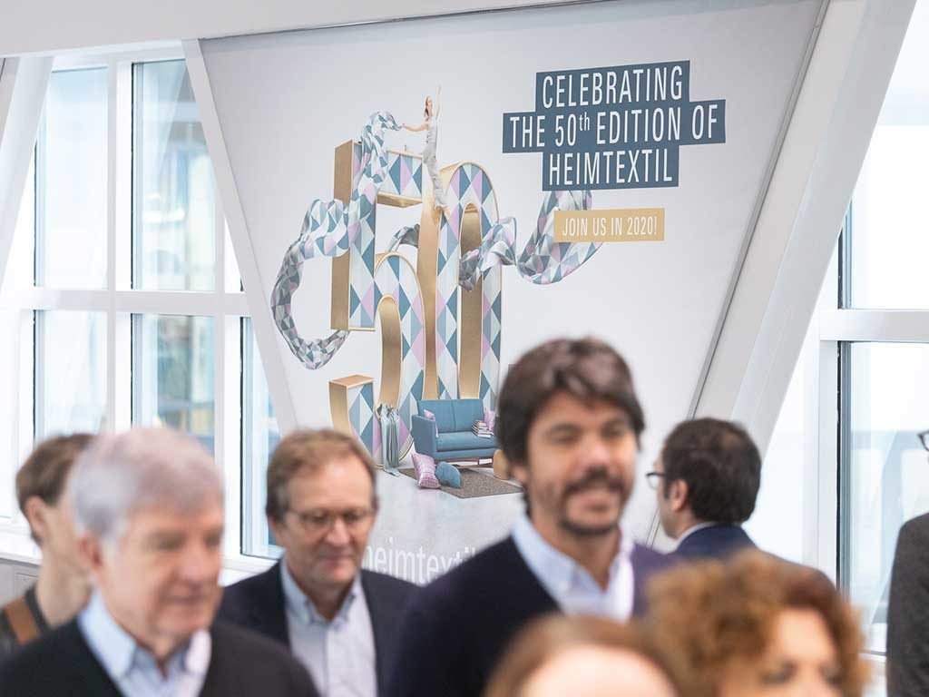 cinquanta anni heimtextil francoforte