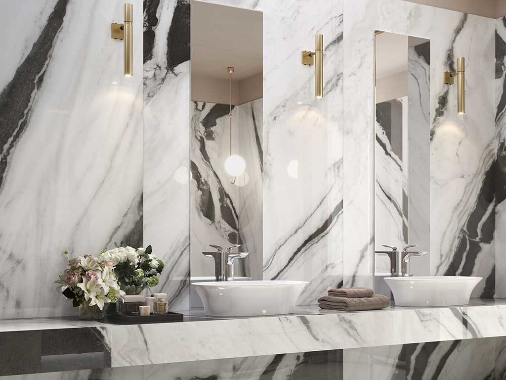 rivestimento marmo bagno