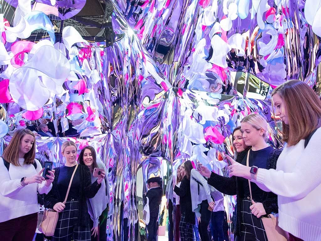 fiera heimtextil stand tessuti