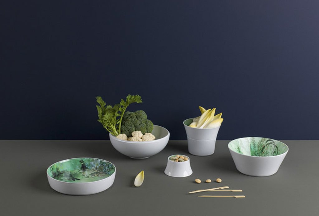 servizio piatti ceramica design