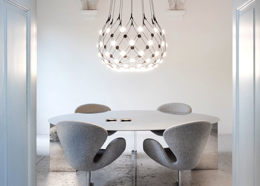 lampada sospesa design tavolo