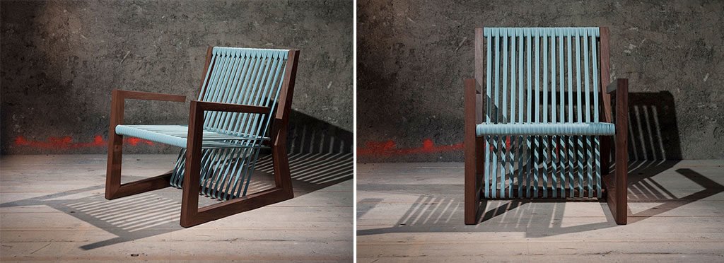 poltroncina legno