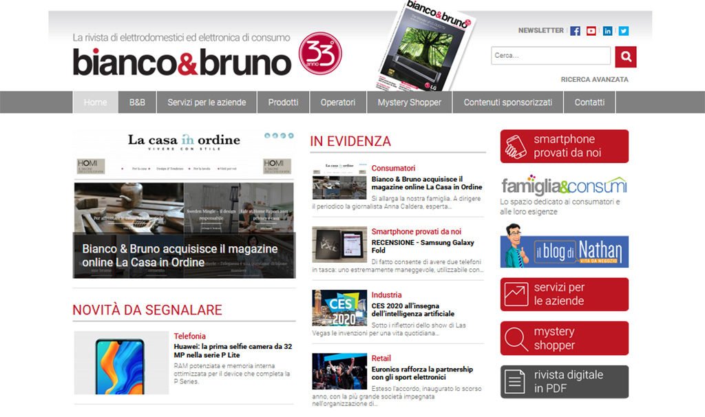 bianco e bruno on line screenshot