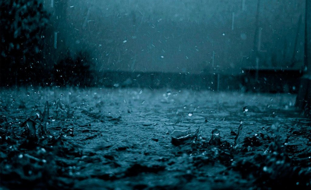 acqua piovana temporale