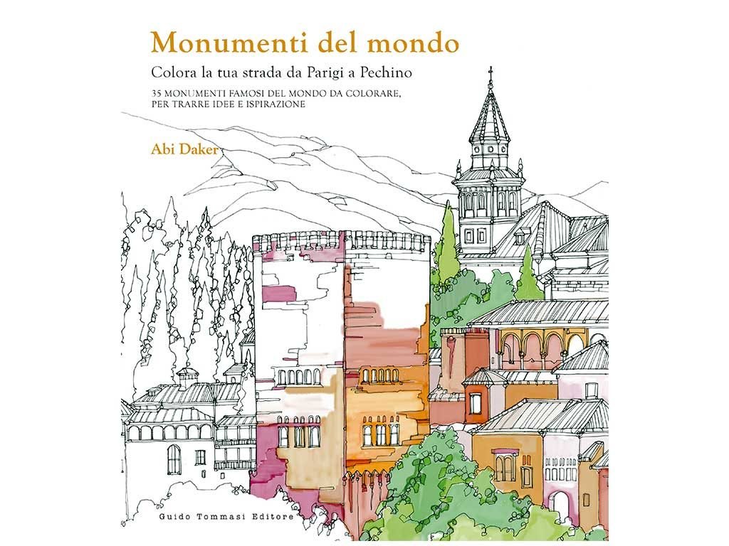monumenti del mondo colorare