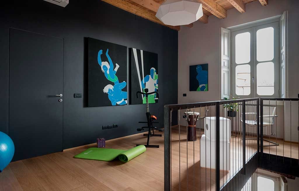 palestra casa attrezzi