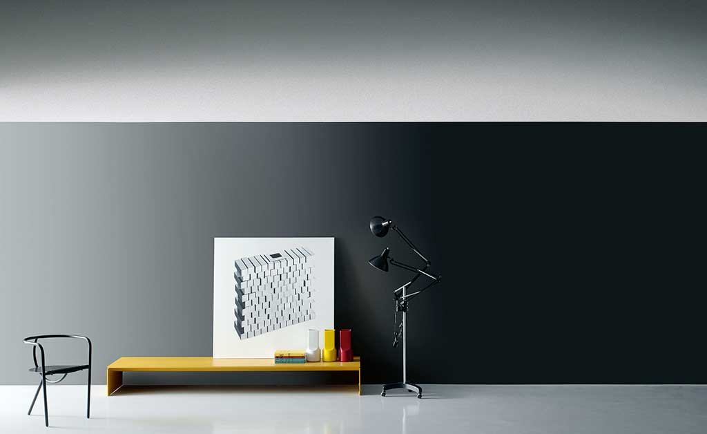 panca design giallo