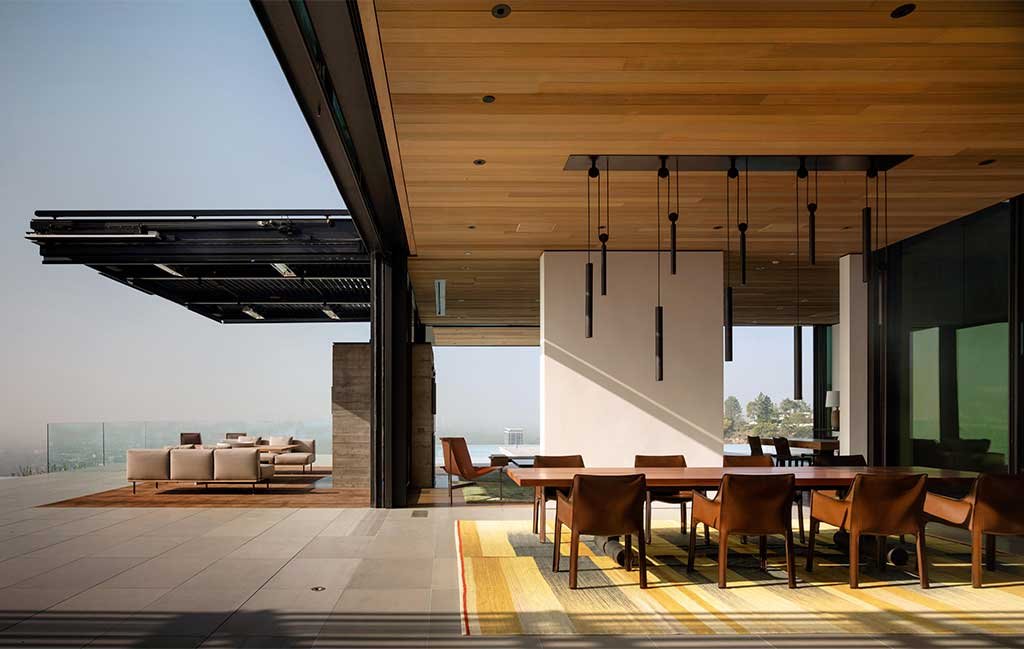 spazi interno esterno villa los angeles