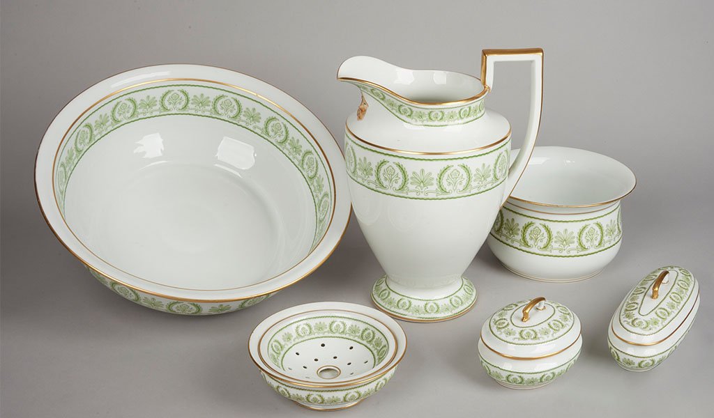 set da toilette ceramica villa carlotta