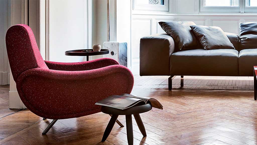 poltrona lady rosso