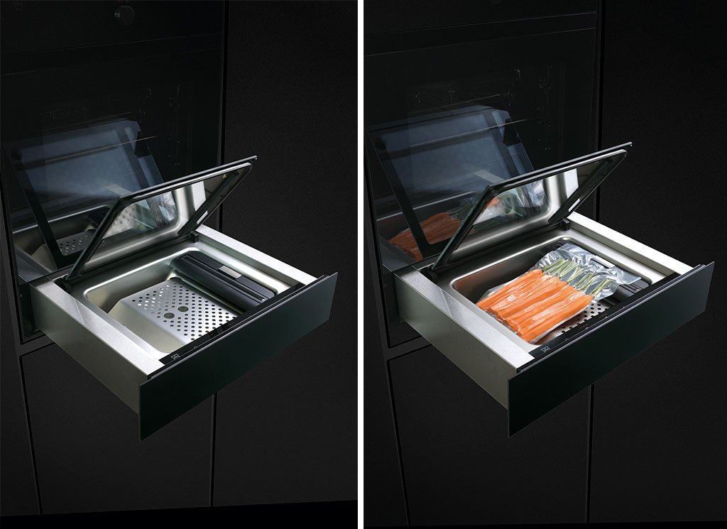 cassetto incasso per sottovuoto