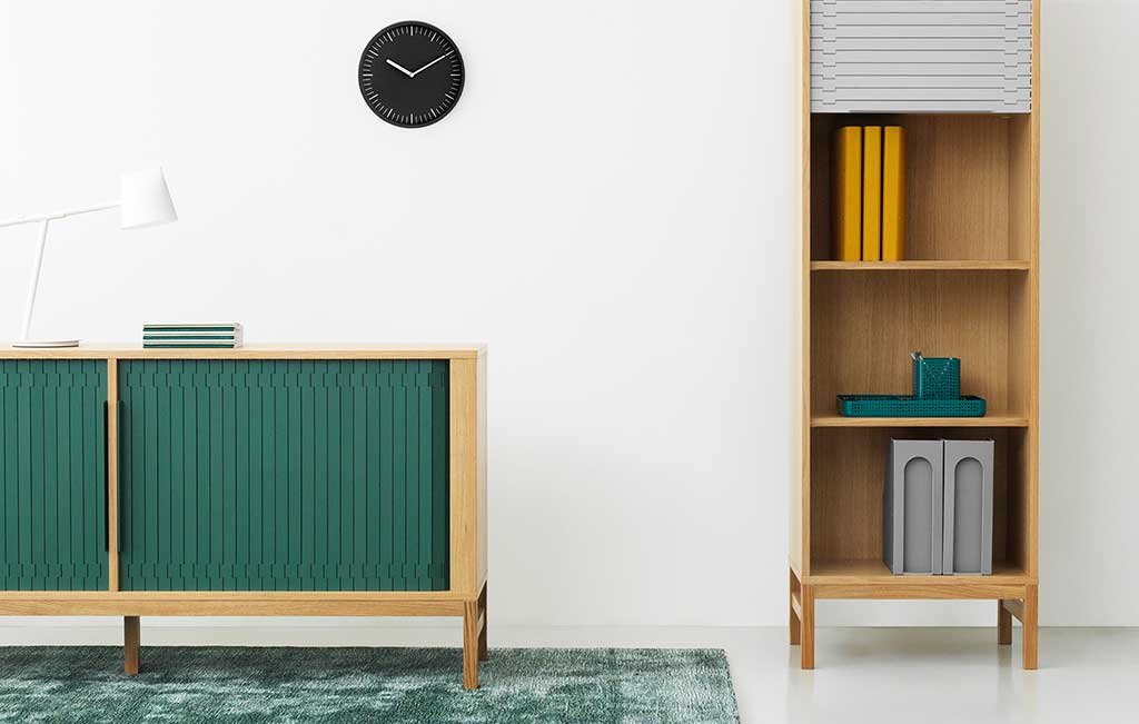 madia legno e verde