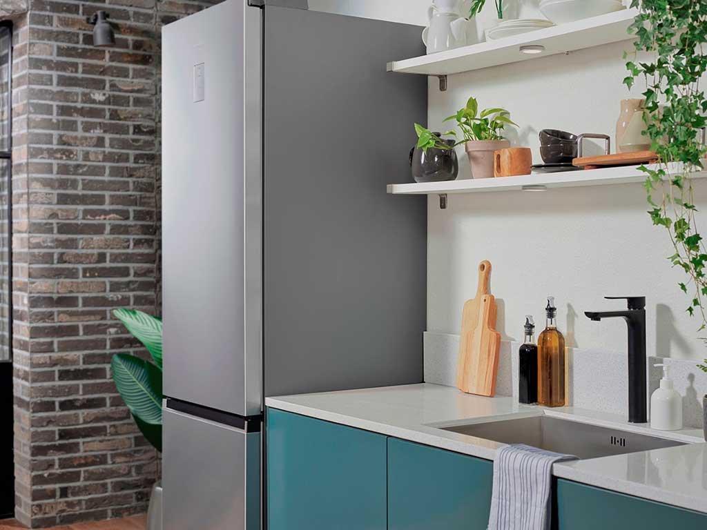 frigorifero libera installazione antracite satinato