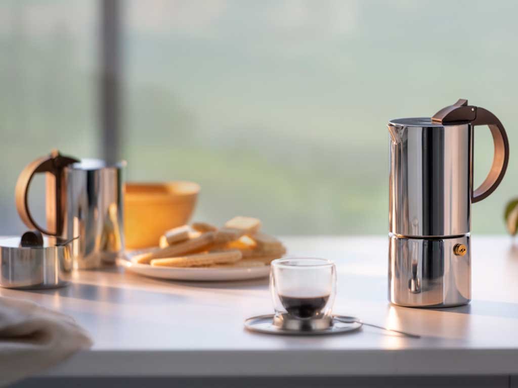 macchinetta caffe design moka