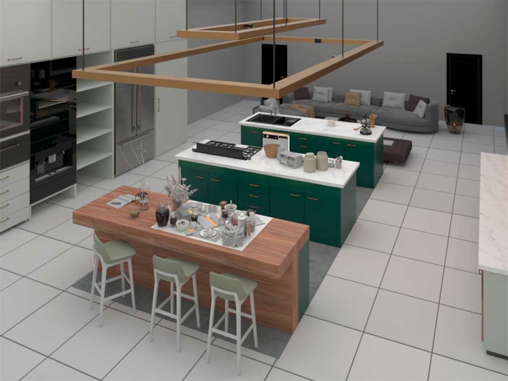 progetto cucina the nucleus