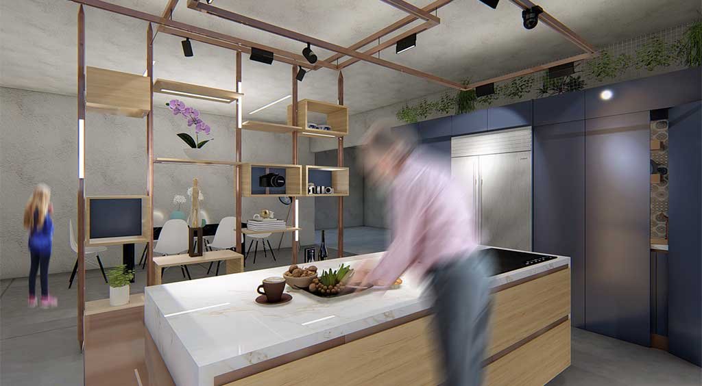 progetto cucina kustom