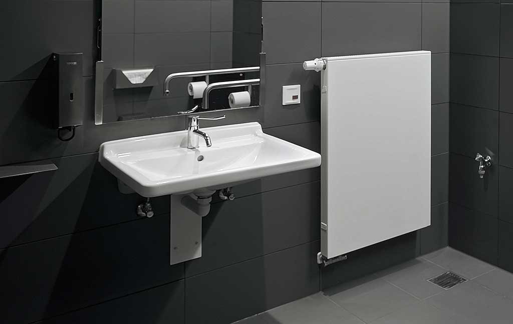 lavabo senza barriere