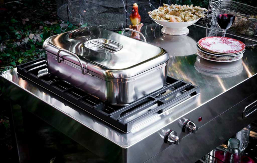 cucina esterno alpes