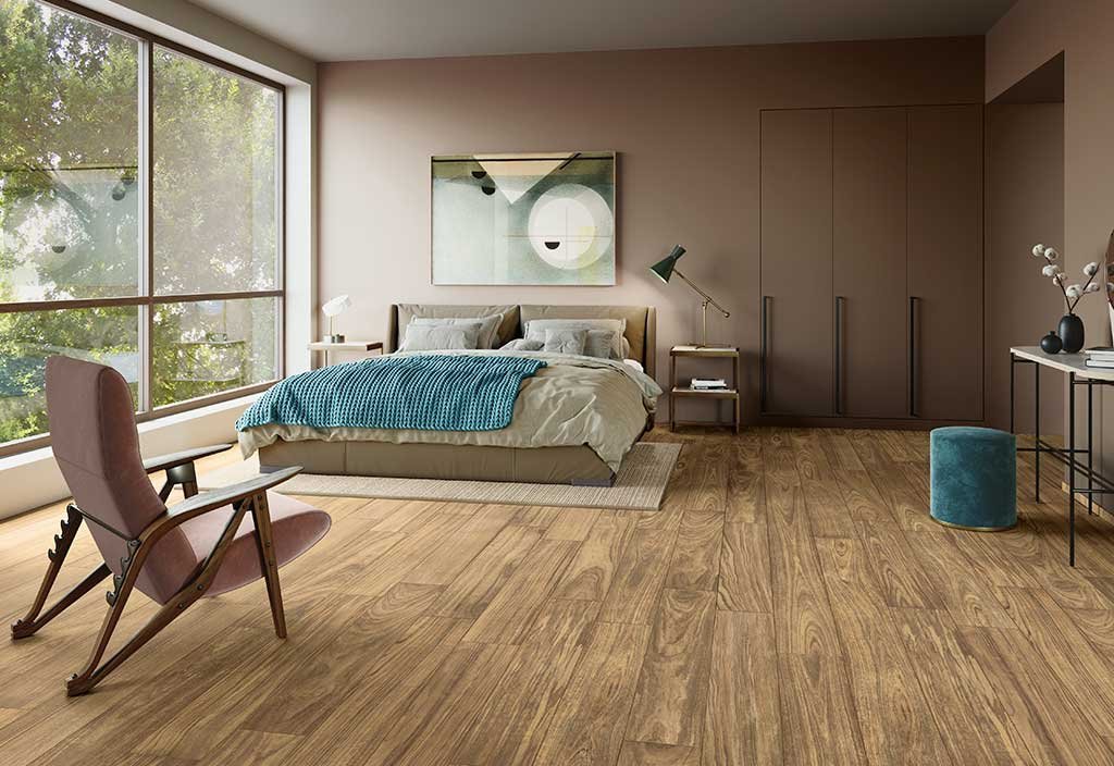 gres legno noce